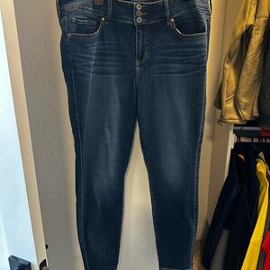 Torrid Dark Wash Ankle Jeans
